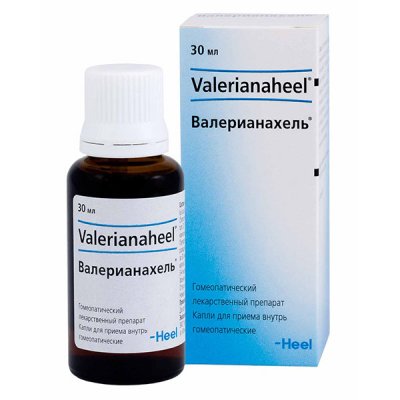 Купить валерианахель, капли для приема внутрь гомеопатические, 30мл в Бору