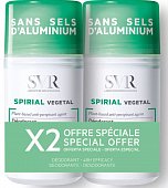 Купить svr spirial (свр) набор: дезодорант-антиперспирант растительный, 50 мл х 2 шт в Бору