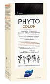 Купить фитосолба фитоколор (phytosolba phyto color) краска для волос оттенок 1 черный в Бору