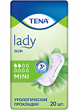 TENA (Тена) прокладки, Lady Slim Mini, 20 шт